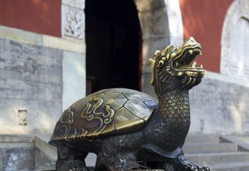 赑屃雕塑-寺廟大門神獸彌勒佛坐騎赑屃雕塑