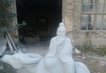 老子雕塑-景區(qū)園林廣場大理石石雕教育家史學(xué)家老子雕塑