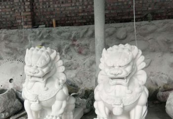 石雕獅子-石雕獅子，現代石雕獅子雕塑